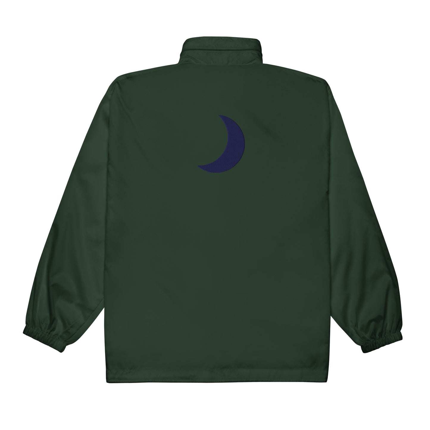 "NIGHTFALL" Windbreaker (Forest Green/Navy)