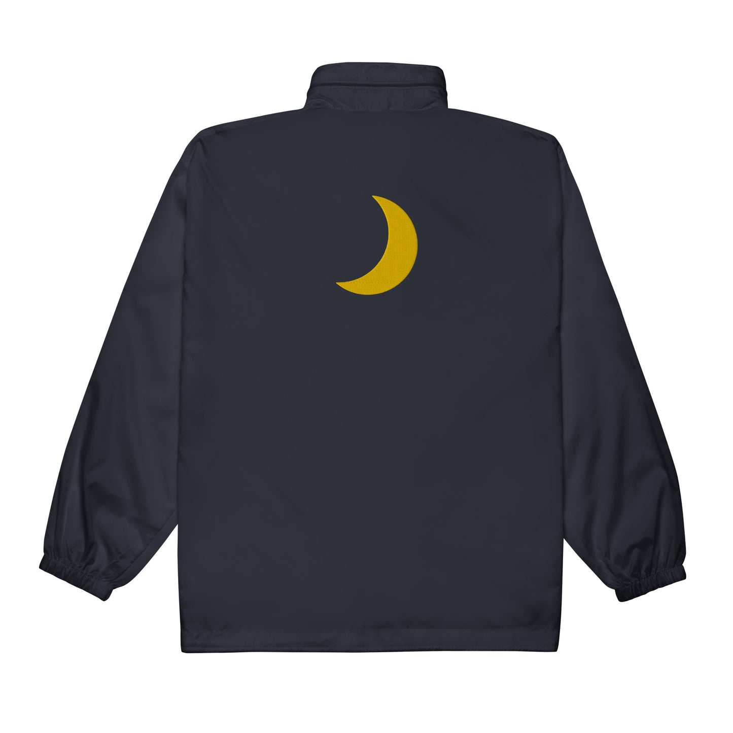 "NIGHTFALL" Windbreaker (Navy/Maize)
